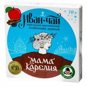 Иван-чай двойной ферментации прессованный зимний. 70 гр. к/п фото 1